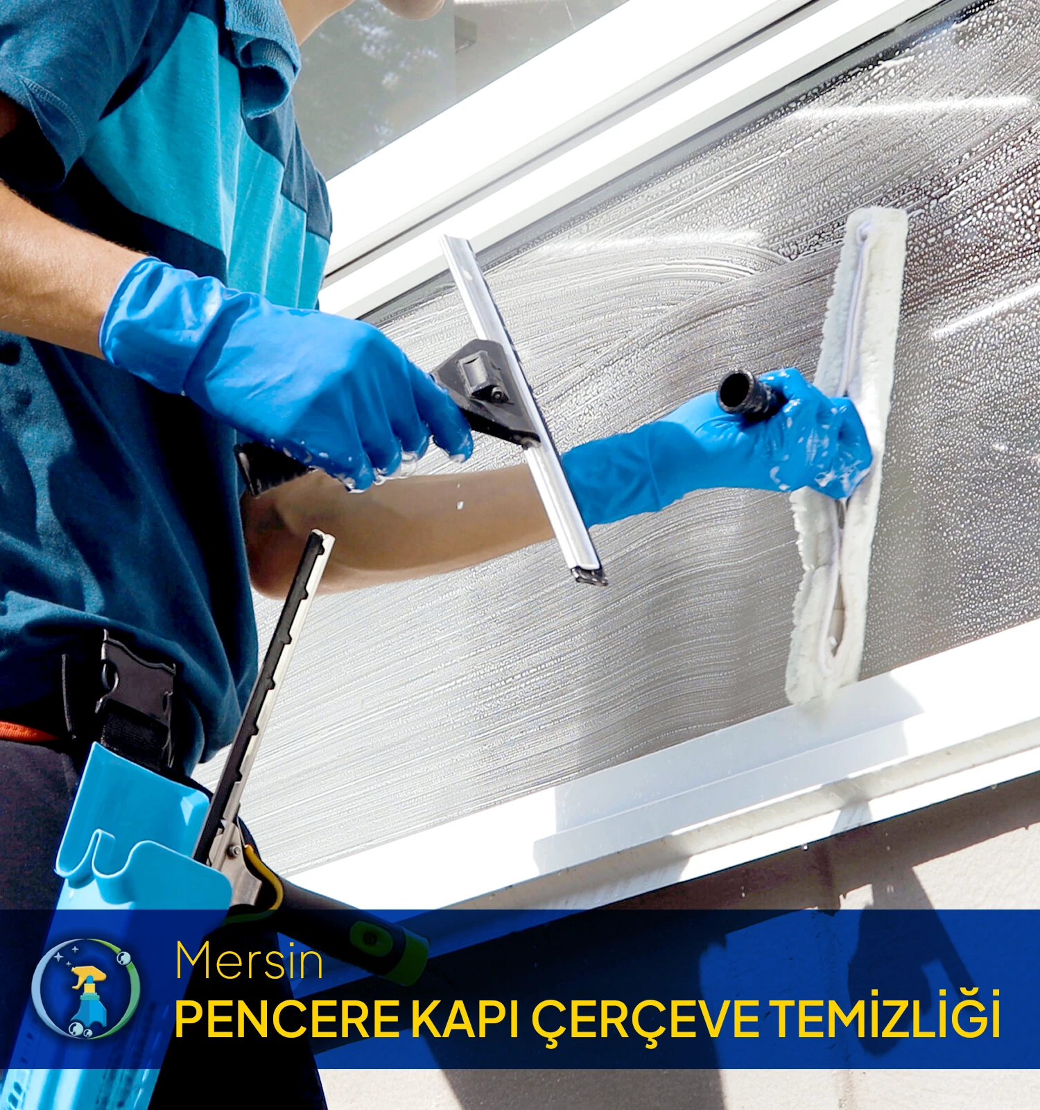 Pencere kapı çerçeve temizliği